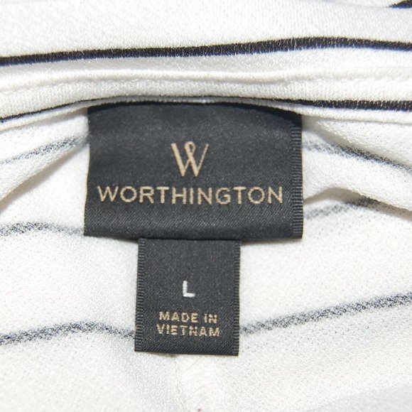 Worthington, striped top - Picture 6 of 7